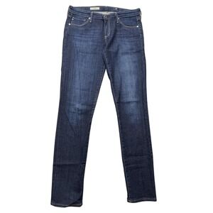 AG Adriano Goldschmied The Stilt Cigarette Jeans Womens 28R Dark Wash 31x30